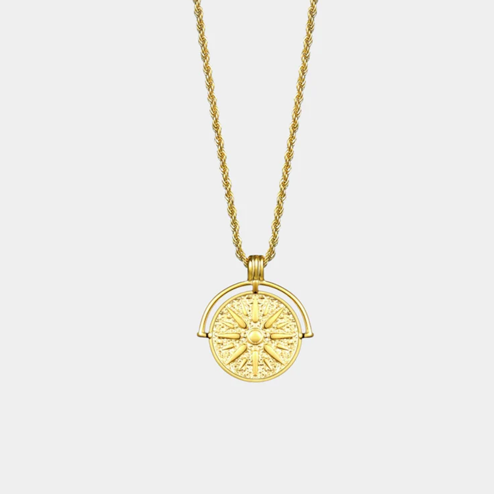 À ma Fille - Toujours briller - Collier soleil