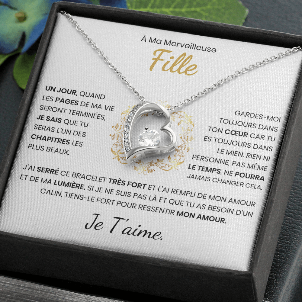 À ma Fille - Collier pendentif