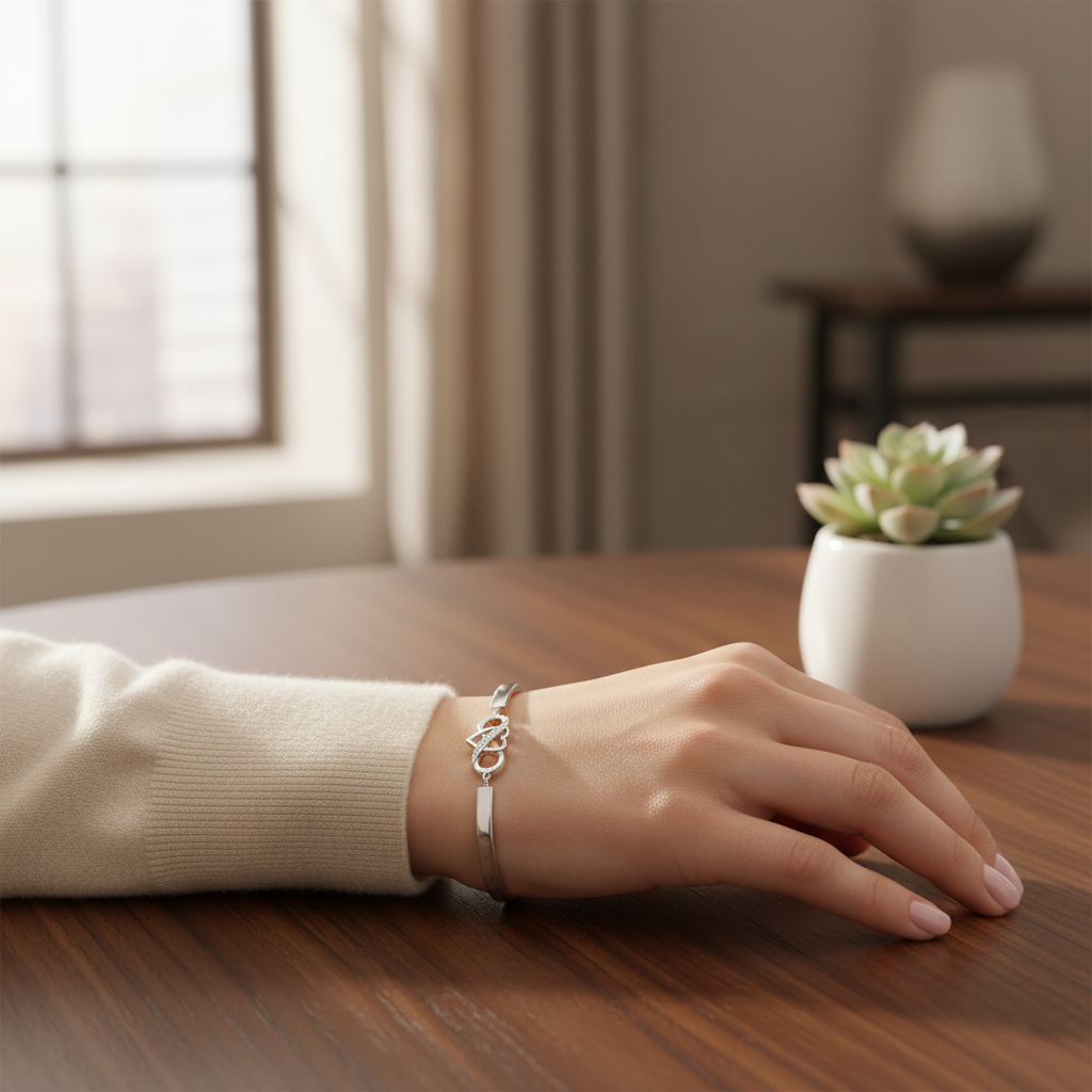 Pas de tempête, pas de force | N’oublie jamais combien je t’aime | Bracelet infini