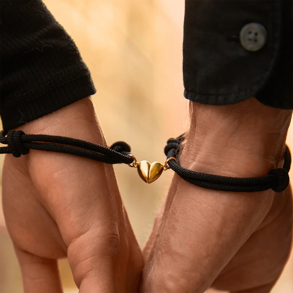 Bracelet Coeur Magnétique