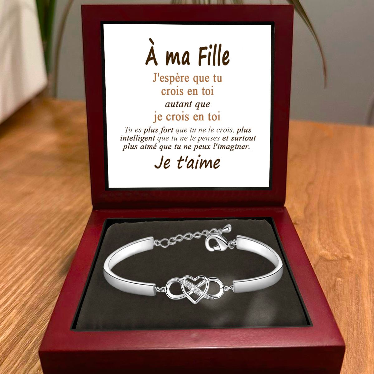 A Ma Fille Bracelet - Je Crois En Toi