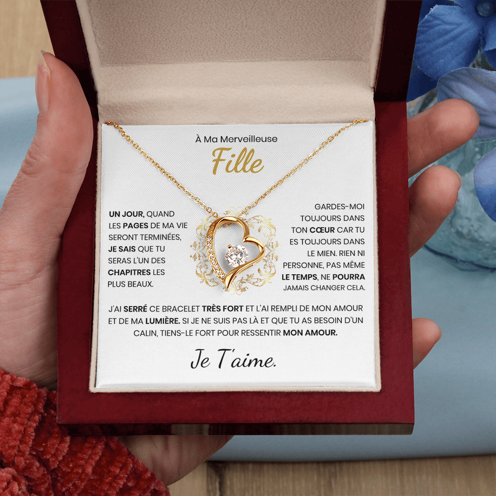 À ma Fille - Collier pendentif