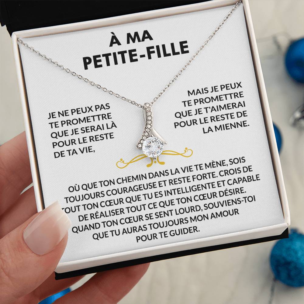 À ma Petite-fille - Collier pendentif amour