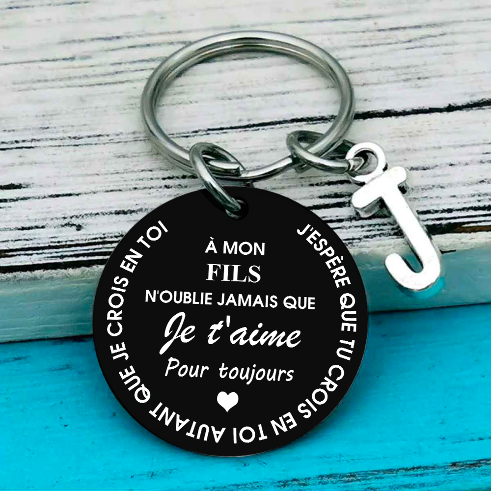 Je t'aime - Porte-clés à mon Fils ou ma Fille