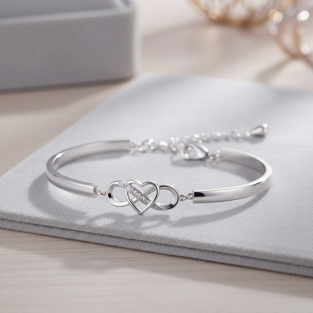 Pas de tempête, pas de force | N’oublie jamais combien je t’aime | Bracelet infini