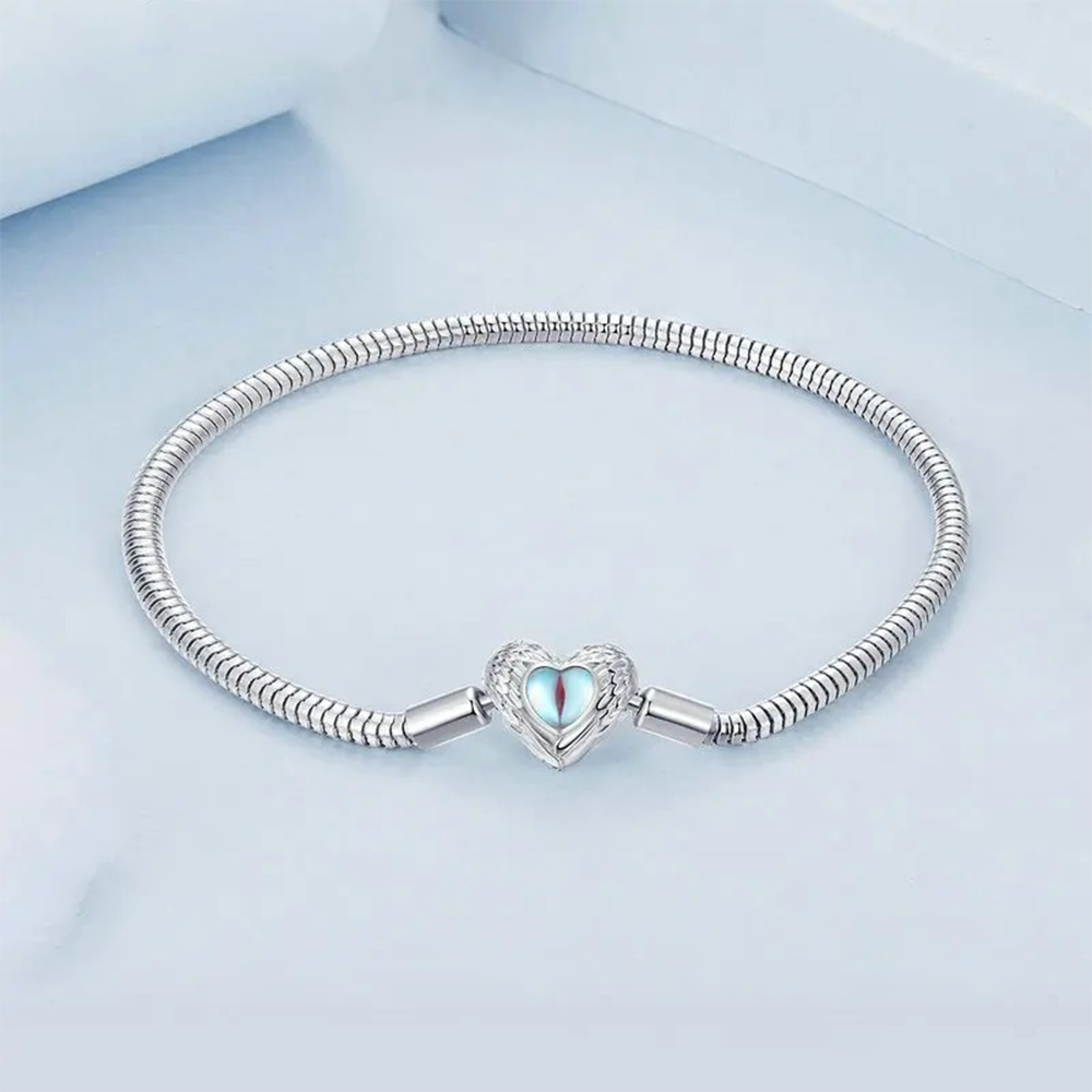 Pour toujours dans mon coeur - Bracelet ange gardien