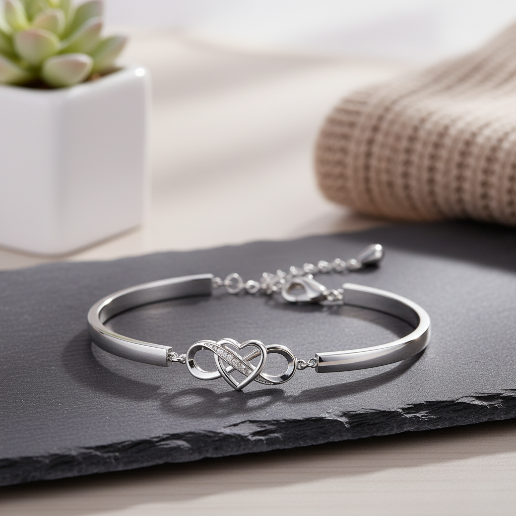 Pas de tempête, pas de force | N’oublie jamais combien je t’aime | Bracelet infini