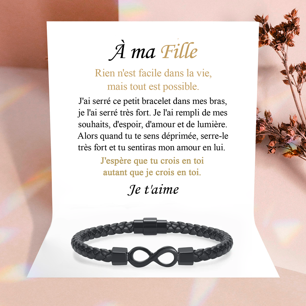 À ma fille - je serai là pour toi pour l'infini