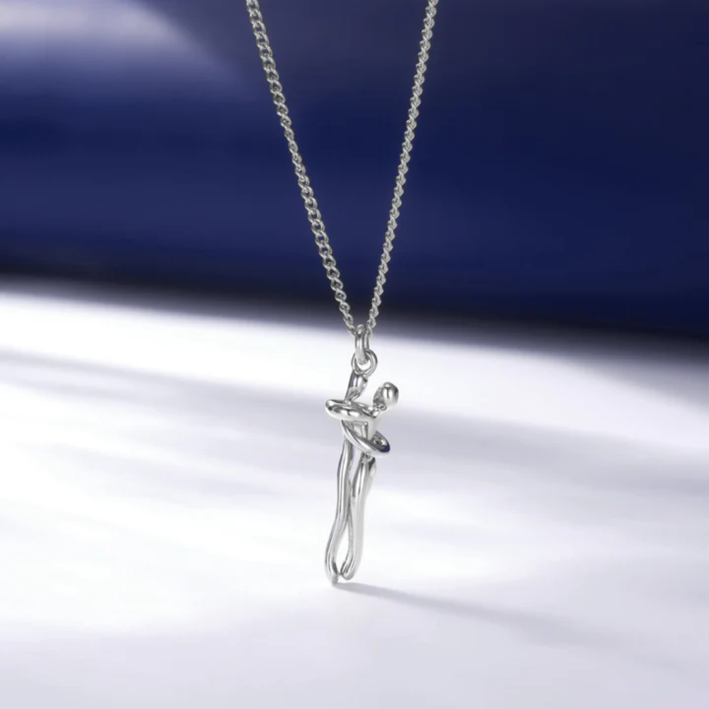 Collier de câlins en argent