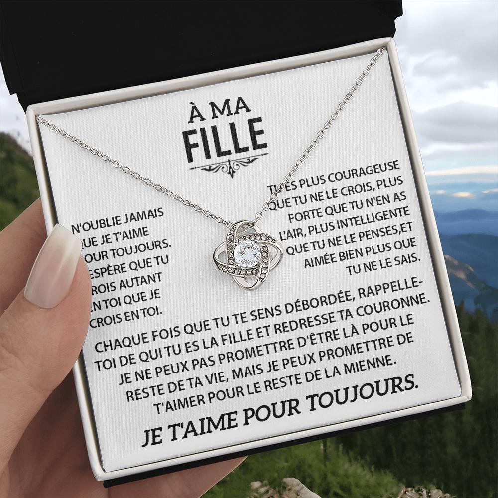 À ma Fille - Collier d'amour