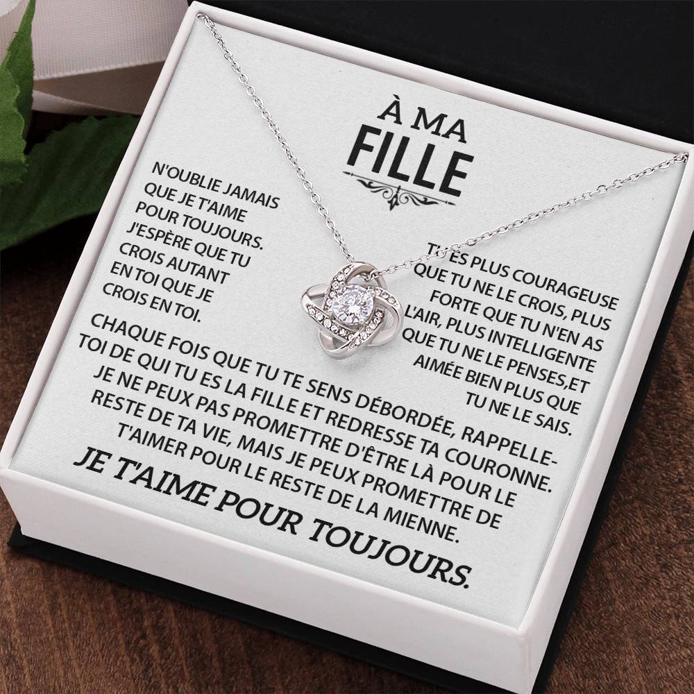 À ma Fille - Collier d'amour