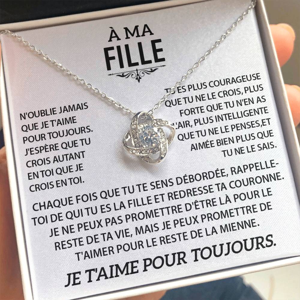 À ma Fille - Collier d'amour