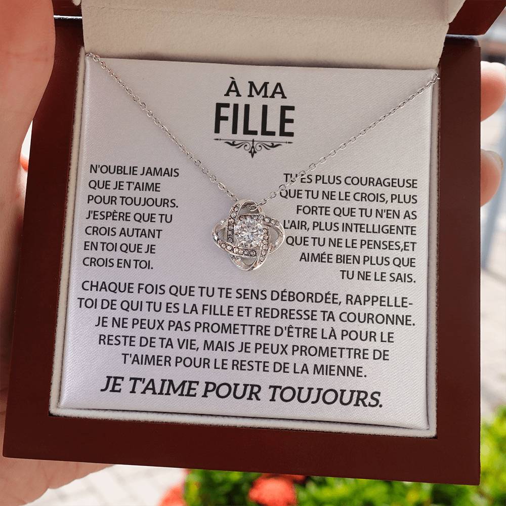 À ma Fille - Collier d'amour