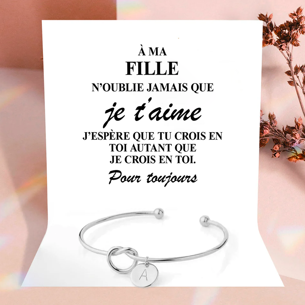 À ma Fille - je t'aime - Or