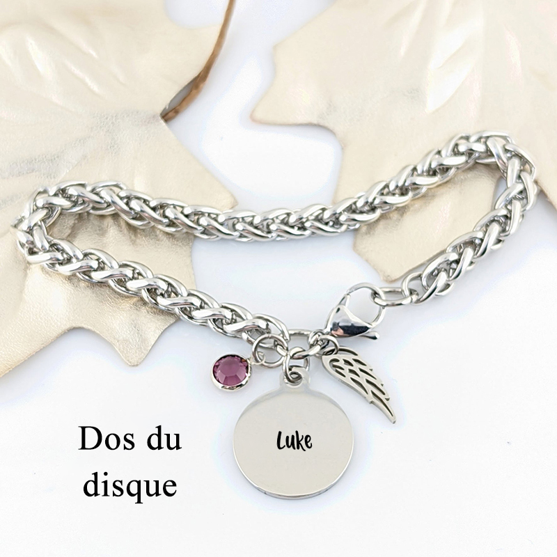 Je te garderai dans mon cœur - bracelet