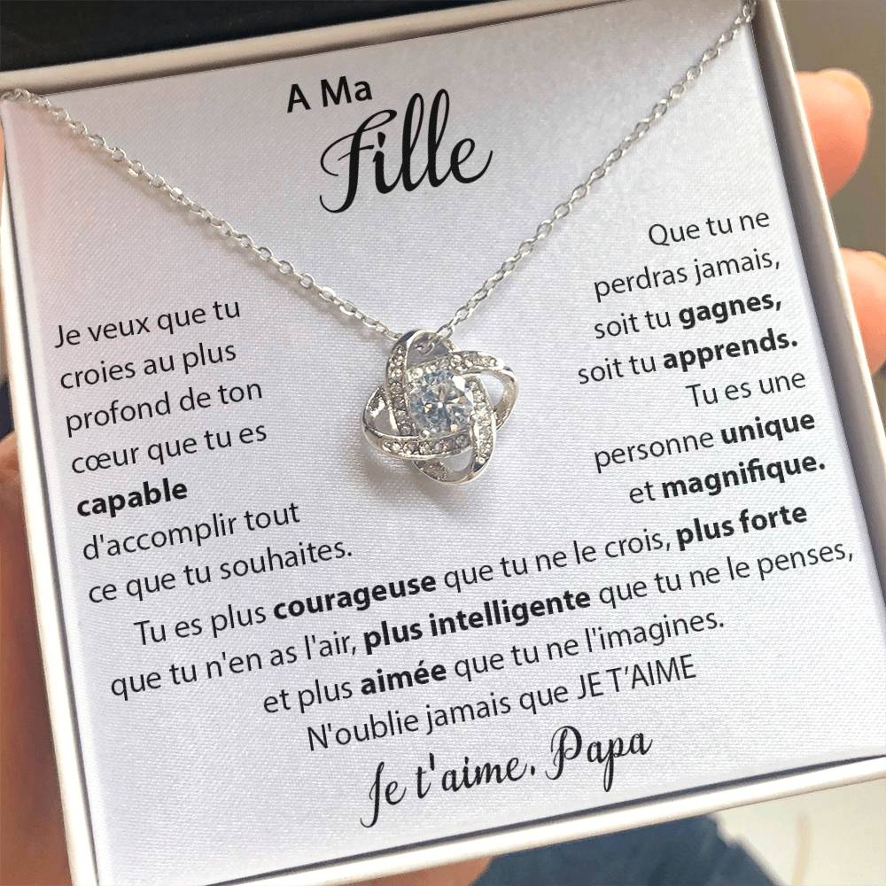 À ma Fille - Tu es capable de tout réaliser